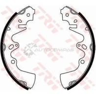 Барабанные тормозные колодки, комплект TRW AQX1 O gs8197 3322936302193 1530461