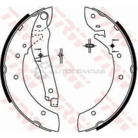 Барабанные тормозные колодки, комплект TRW 3322936302261 9 T9HW92 1530467 gs8206 - Изображение 1