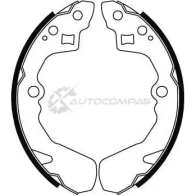 Барабанные тормозные колодки, комплект TRW DZ UQZ 3322937286836 gs8456 1530569 - Изображение 2