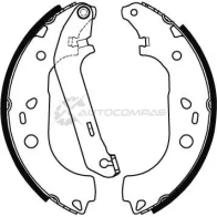 Барабанные тормозные колодки, комплект TRW 3322937286980 1530580 2U V60X4 gs8471 - Изображение 2
