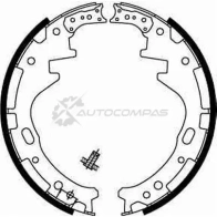 Барабанные тормозные колодки, комплект TRW 0GNL ZM 3322937113798 gs8513 1530614 - Изображение 2