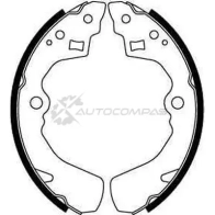 Барабанные тормозные колодки, комплект TRW gs8549 F0W 6HG 1530645 3322936305026 - Изображение 2