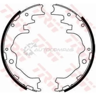 Барабанные тормозные колодки, комплект TRW 1530646 gs8550 3322936305033 HY 7EE - Изображение 1