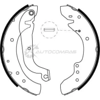 Барабанные тормозные колодки, комплект TRW 1530658 gs8565 GN 62MCW 3322936305163 - Изображение 2