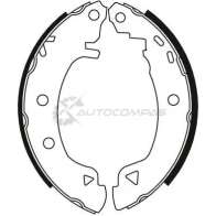 Барабанные тормозные колодки, комплект TRW gs8631 3322936304319 OEJ 4G 1530699 - Изображение 2