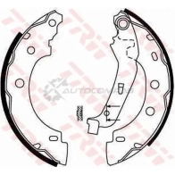Барабанные тормозные колодки, комплект TRW V3FRD 3P 3322936304500 Renault Kangoo (FC) 1 Фургон 1.2 16V (FC05. FC0W. FC1D. FC1P. FC1K. FC0T) 75 л.с. 2001 – 2025 gs8650