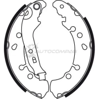 Барабанные тормозные колодки, комплект TRW gs8778 1530826 ZIW IQ 3322937513406 - Изображение 2