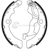 Барабанные тормозные колодки, комплект TRW gs8792 3322937513499 1530838 5C5L F6 - Изображение 2