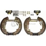 Барабанные тормозные колодки, комплект TRW A GX7QHK 3322936600299 1530891 gsk1046