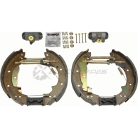 Барабанные тормозные колодки, комплект TRW gsk1237 A6G Y3H 1530958 3322936600183