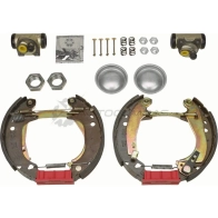 Барабанные тормозные колодки, комплект TRW gsk1245 1530966 373A Z 3322936600572