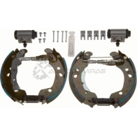 Барабанные тормозные колодки, комплект TRW 3322937684212 JUS EJ gsk1948 1531109