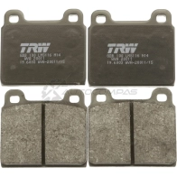 Тормозные колодки, комплект TRW AJ6SN2 20 011 1527551 gdb100 - Изображение 2