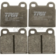 Тормозные колодки, комплект TRW 1527571 gdb102 200 09 1JYDC8 - Изображение 2