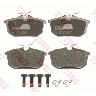 Тормозные колодки дисковые, комплект TRW GDB1314AT OH5 GANY Mitsubishi Colt 6 (Z3, Z2) 2002 – 2013
