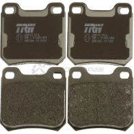 Тормозные колодки, комплект TRW 664U2G 23 091 gdb1346 1527875 - Изображение 2