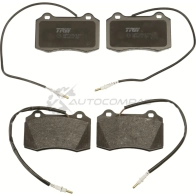 Тормозные колодки, комплект TRW DSXYY 1527891 23 753 gdb1359 - Изображение 2