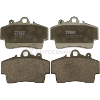 Тормозные колодки, комплект TRW gdb1394 Z23UF 21 937 1527932 - Изображение 2