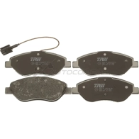 Тормозные колодки, комплект TRW 2 3711 CZ7WVG 1528041 gdb1484 - Изображение 2