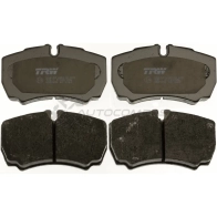 Тормозные колодки, комплект TRW 29 123 gdb1535 W76A1W 1528101 - Изображение 2