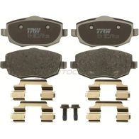 Тормозные колодки, комплект TRW K1G1G 1528175 gdb1593 2 4073 - Изображение 2