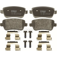 Тормозные колодки, комплект TRW ZK UT1 3322937412594 gdb1637 1528229 - Изображение 2