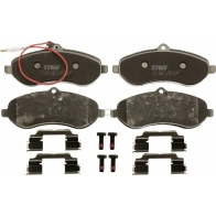 Тормозные колодки, комплект TRW 2459 5 gdb1718 1528331 ZU9790 - Изображение 2