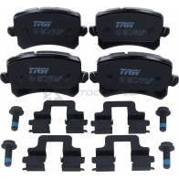 Тормозные колодки, комплект TRW 24 483 1528395 gdb1763 U70II2 - Изображение 6