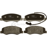 Тормозные колодки, комплект TRW 251 72 H1KJV 1528524 gdb1885 - Изображение 2
