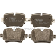 Тормозные колодки, комплект TRW 2589 7 1528689 gdb2066 V91QIS - Изображение 2