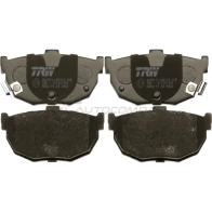 Тормозные колодки, комплект TRW 21554 1528893 gdb3170 215 53 - Изображение 2