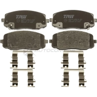 Тормозные колодки, комплект TRW 1529098 3322937393435 gdb3369 IY9 EC - Изображение 2