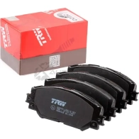 Тормозные колодки, комплект TRW 2433 6 1529158 639DPU1 gdb3425 - Изображение 2