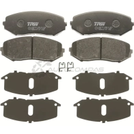 Тормозные колодки, комплект TRW 1529178 gdb3443 3322937562787 TXK K7ID - Изображение 2