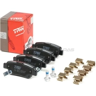 Тормозные колодки, комплект TRW gdb3446 EX ZXD 1529180 3322937578306 - Изображение 2