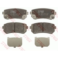 Тормозные колодки дисковые, комплект TRW 1439901498 Z218 H9 GDB3474AT - Изображение 2