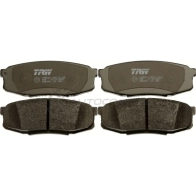 Тормозные колодки, комплект TRW 246 53 gdb3491 2GC9I7 1529225 - Изображение 2
