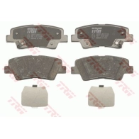Тормозные колодки дисковые, комплект TRW M 2JXIYU 1439901500 GDB3494AT - Изображение 2