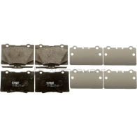 Тормозные колодки, комплект TRW gdb3498 R3J8W 2511 7 1529231 - Изображение 2