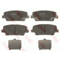 Тормозные колодки дисковые, комплект TRW GDB3499AT VA 1EPK 1439901502 - Изображение 2