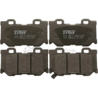 Тормозные колодки, комплект TRW 24995 1529248 gdb3515 2 4921 - Изображение 2