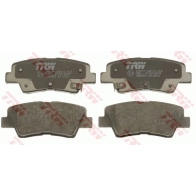 Тормозные колодки дисковые, комплект TRW LGL E70J 1439901511 GDB3537AT - Изображение 2