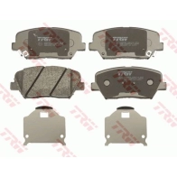 Тормозные колодки дисковые, комплект TRW 1439901514 R IH4ZU GDB3549AT - Изображение 2