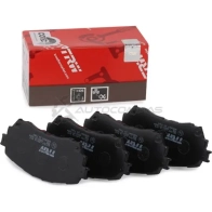 Тормозные колодки, комплект TRW 1529297 257 25 FUIO2 gdb3580 - Изображение 2