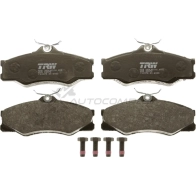Тормозные колодки, комплект TRW AV23R 2 0979 gdb399 1529372 - Изображение 2