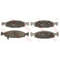 Тормозные колодки дисковые, комплект TRW GDB4120AT 5Z 6FF 1439901530 - Изображение 2