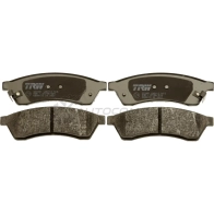 Тормозные колодки, комплект TRW 1529488 gdb4172 24745 2474 4 - Изображение 2