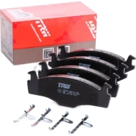 Тормозные колодки, комплект TRW 1529522 gdb454 208 87 20888 - Изображение 2