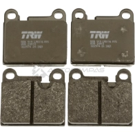Тормозные колодки, комплект TRW 2091 0 1529785 AWK7EI gdb919 - Изображение 2