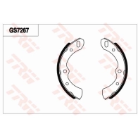 Барабанные колодки TRW GS7267 OI1 1J6Z 1216946475